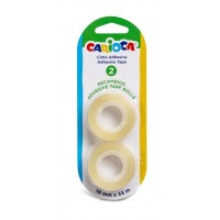 Carioca Blister Pack de 2 Cintas Adhesivas Transparentes -  Color Transparente